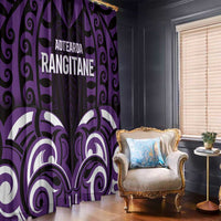 Aotearoa Rangitane Window Curtain Maori Pattern New Zealand DT05 - Polynesian Pride