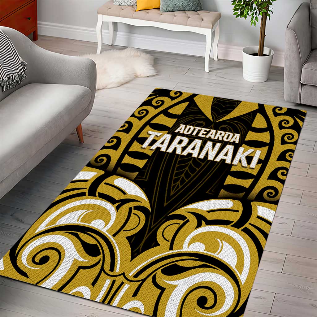 Aotearoa Taranaki Area Rug Maori Pattern New Zealand DT05 - Polynesian Pride