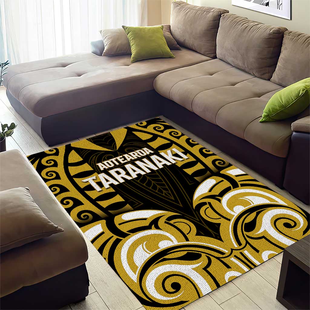 Aotearoa Taranaki Area Rug Maori Pattern New Zealand DT05 - Polynesian Pride