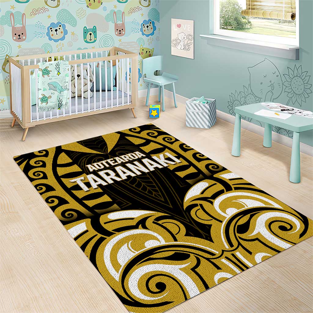 Aotearoa Taranaki Area Rug Maori Pattern New Zealand DT05 - Polynesian Pride