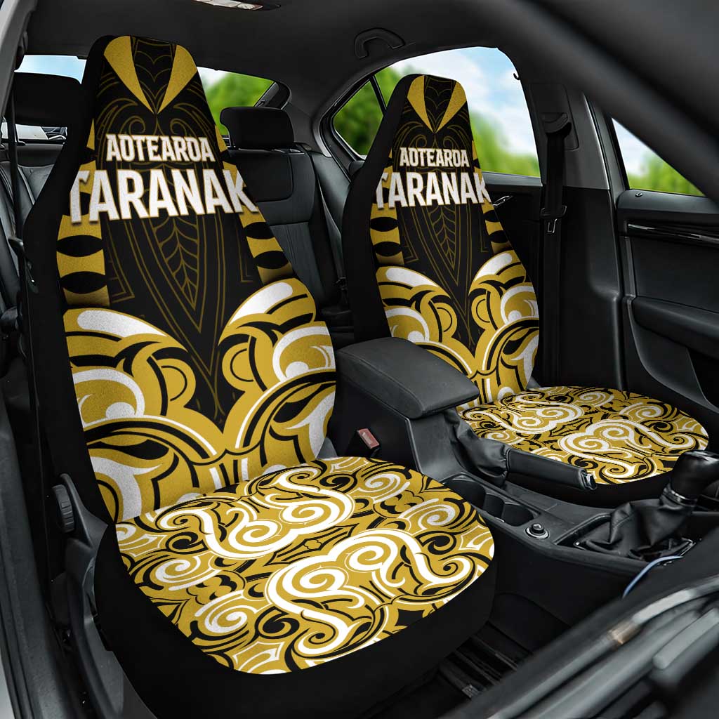 Aotearoa Taranaki Car Seat Cover Maori Pattern New Zealand - Polynesian Pride