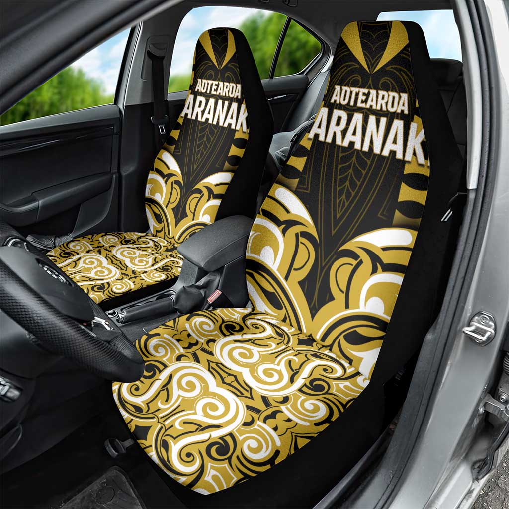 Aotearoa Taranaki Car Seat Cover Maori Pattern New Zealand - Polynesian Pride