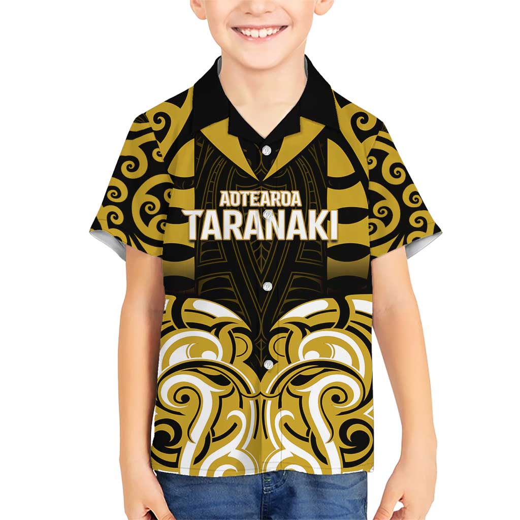 Custom Aotearoa Taranaki Family Matching Short Sleeve Bodycon Dress and Hawaiian Shirt Maori Pattern New Zealand - Polynesian Pride