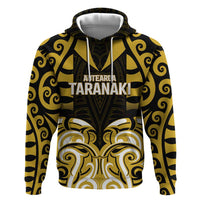 Custom Aotearoa Taranaki Hoodie Maori Pattern New Zealand - Polynesian Pride