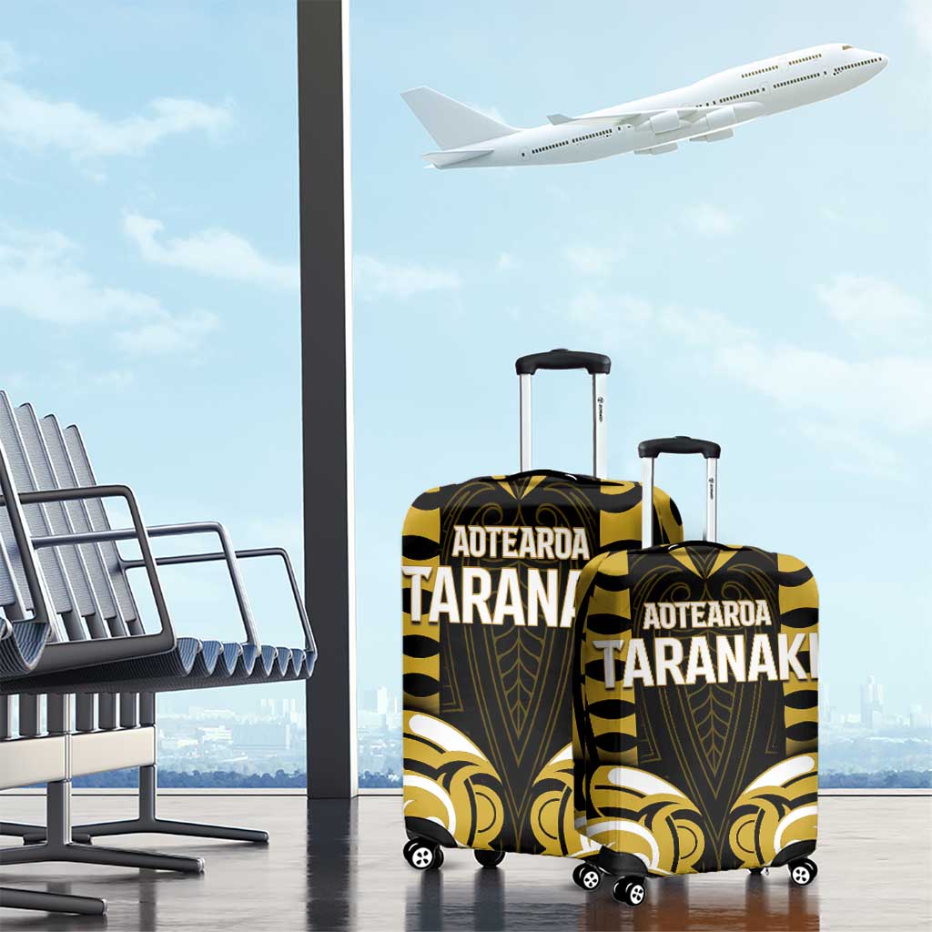 Aotearoa Taranaki Luggage Cover Maori Pattern New Zealand - Polynesian Pride