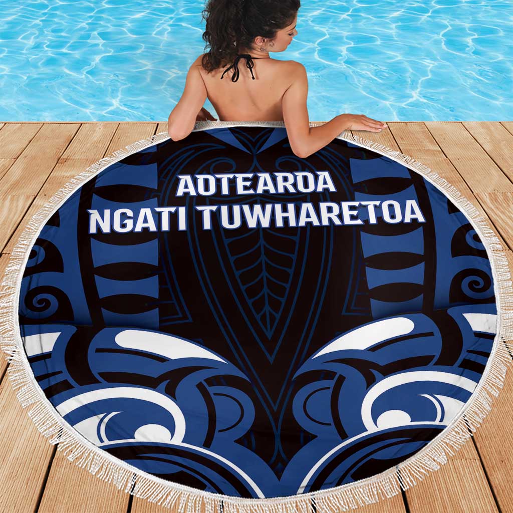 Aotearoa Ngati Tuwharetoa Beach Blanket Maori Pattern New Zealand - Polynesian Pride