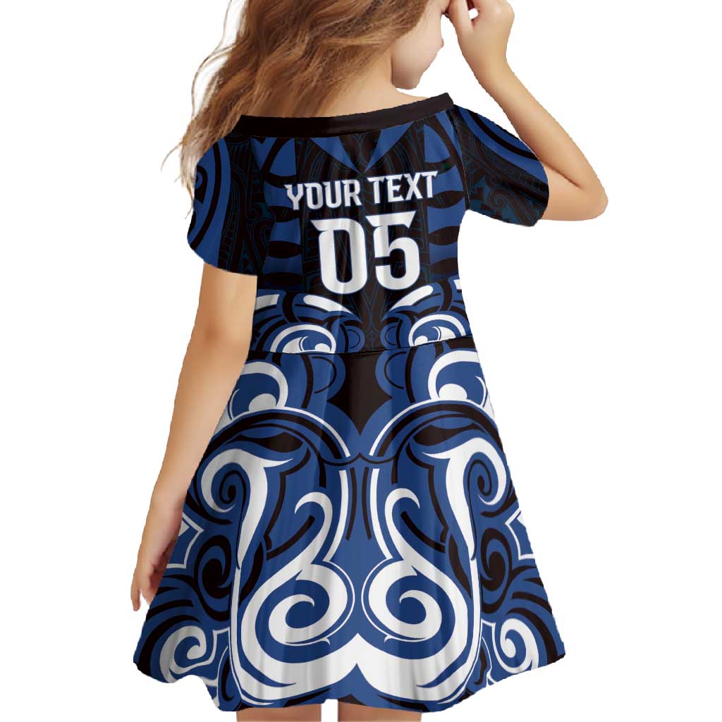 Custom Aotearoa Ngati Tuwharetoa Family Matching Summer Maxi Dress and Hawaiian Shirt Maori Pattern New Zealand - Polynesian Pride