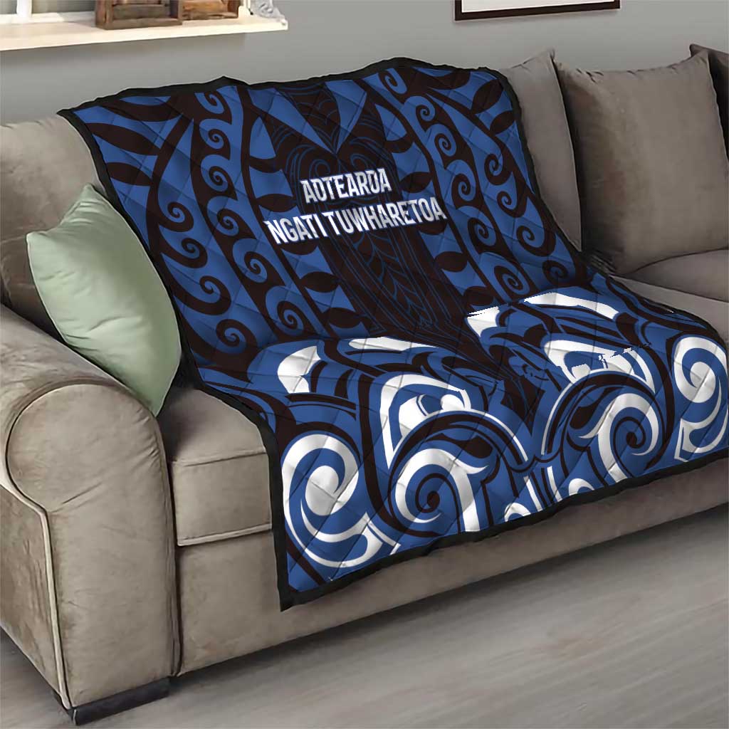 Aotearoa Ngati Tuwharetoa Quilt Maori Pattern New Zealand - Polynesian Pride
