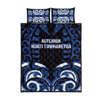 Aotearoa Ngati Tuwharetoa Quilt Bed Set Maori Pattern New Zealand - Polynesian Pride