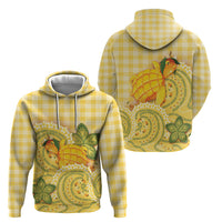 Hawaii Palaka Hoodie Cute Ripe Mango Turtle On The Waves