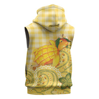 Hawaii Palaka Sleeveless Hoodie Cute Ripe Mango Turtle On The Waves