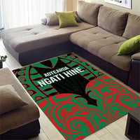 Aotearoa Ngati Hine Area Rug Maori Pattern New Zealand DT05 - Polynesian Pride