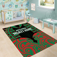 Aotearoa Ngati Hine Area Rug Maori Pattern New Zealand DT05 - Polynesian Pride