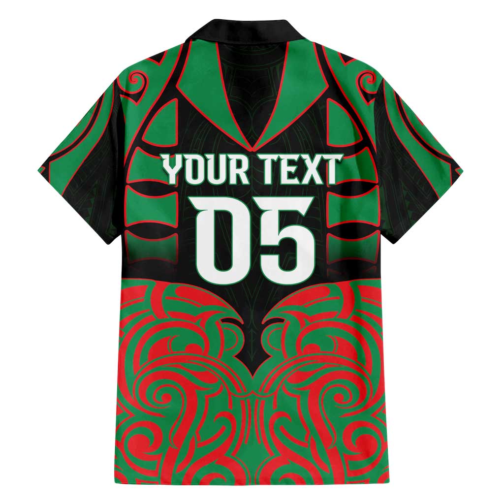 Custom Aotearoa Ngati Hine Family Matching Puletasi and Hawaiian Shirt Maori Pattern New Zealand - Polynesian Pride