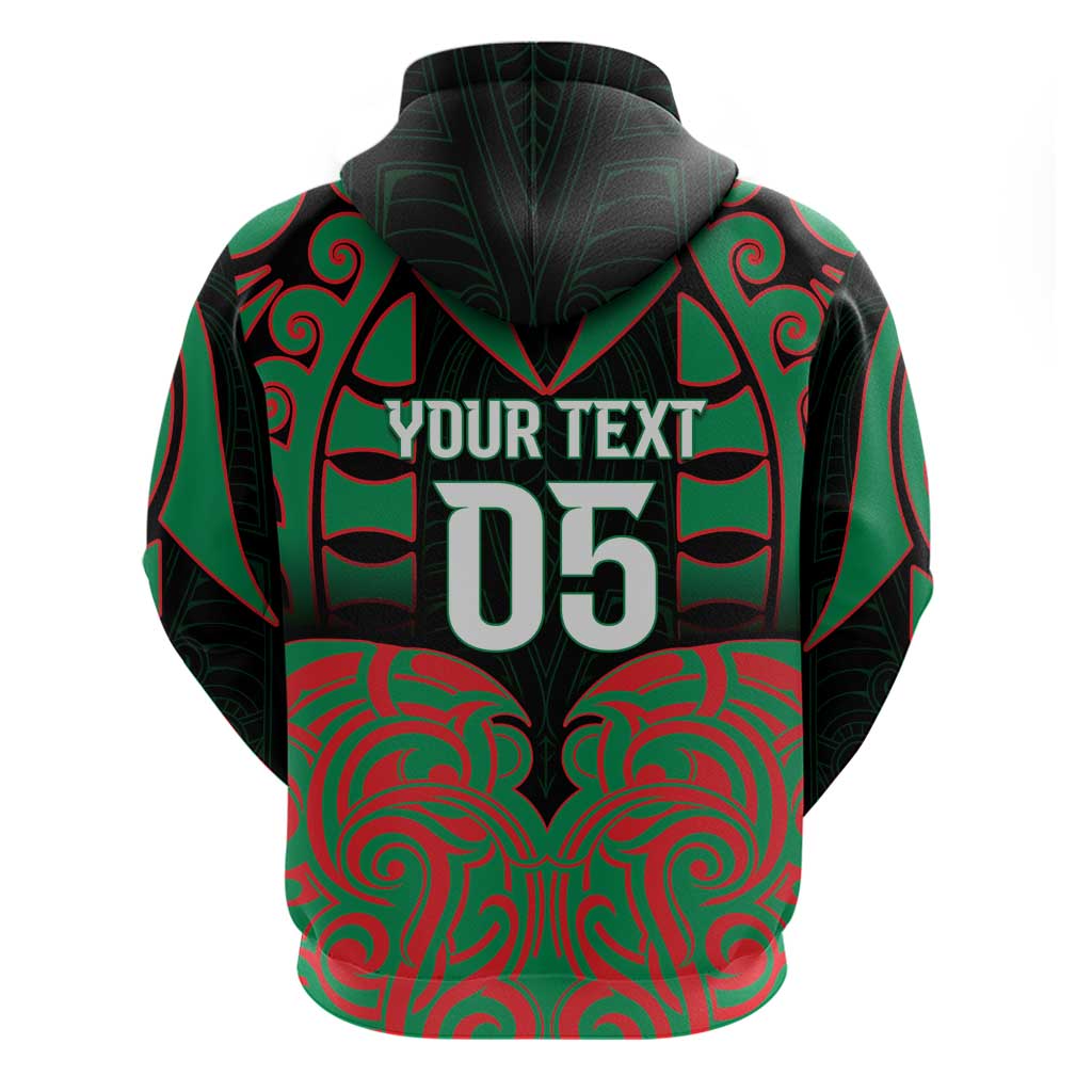 Custom Aotearoa Ngati Hine Hoodie Maori Pattern New Zealand - Polynesian Pride