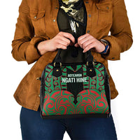 Aotearoa Ngati Hine Shoulder Handbag Maori Pattern New Zealand DT05 - Polynesian Pride