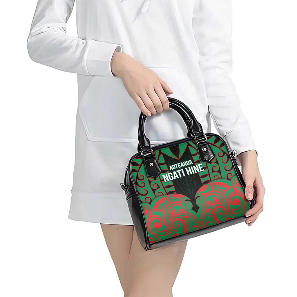 Aotearoa Ngati Hine Shoulder Handbag Maori Pattern New Zealand DT05 - Polynesian Pride