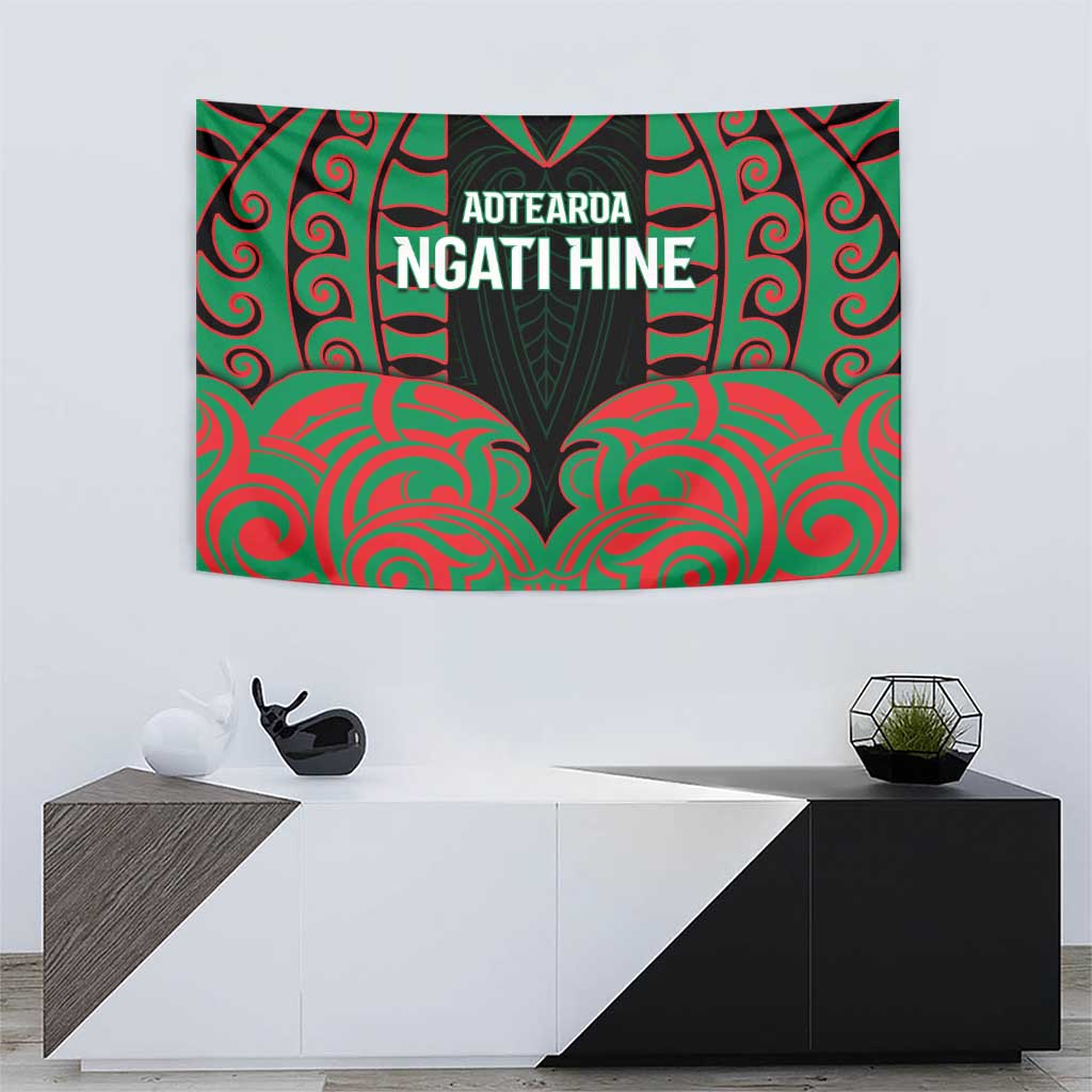 Aotearoa Ngati Hine Tapestry Maori Pattern New Zealand - Polynesian Pride