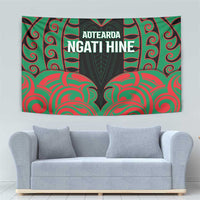 Aotearoa Ngati Hine Tapestry Maori Pattern New Zealand - Polynesian Pride