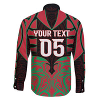 Custom Aotearoa Tuhoe Family Matching Mermaid Dress and Hawaiian Shirt Maori Pattern New Zealand - Polynesian Pride