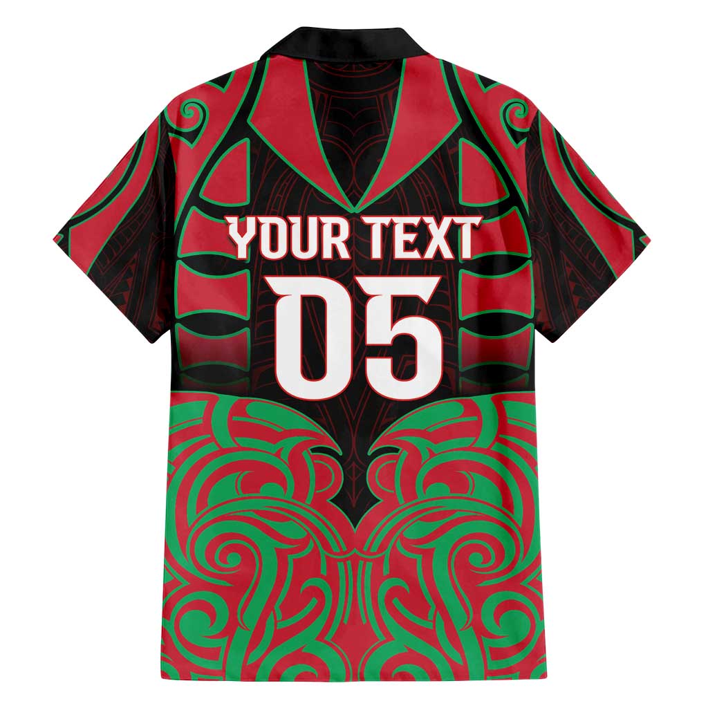 Custom Aotearoa Tuhoe Family Matching Puletasi and Hawaiian Shirt Maori Pattern New Zealand - Polynesian Pride