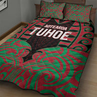 Aotearoa Tuhoe Quilt Bed Set Maori Pattern New Zealand - Polynesian Pride