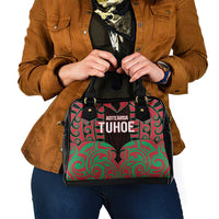 Aotearoa Tuhoe Shoulder Handbag Maori Pattern New Zealand DT05 - Polynesian Pride
