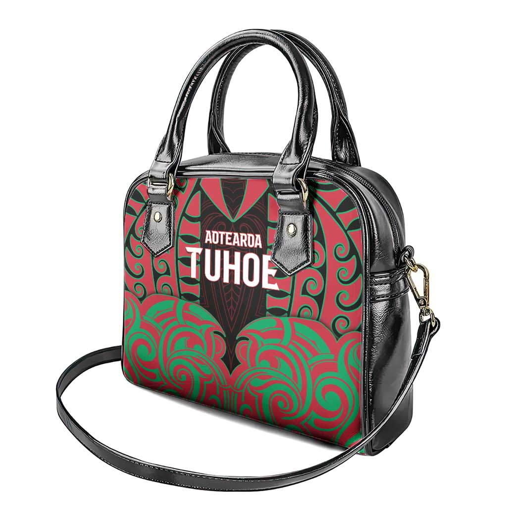 Aotearoa Tuhoe Shoulder Handbag Maori Pattern New Zealand DT05 - Polynesian Pride