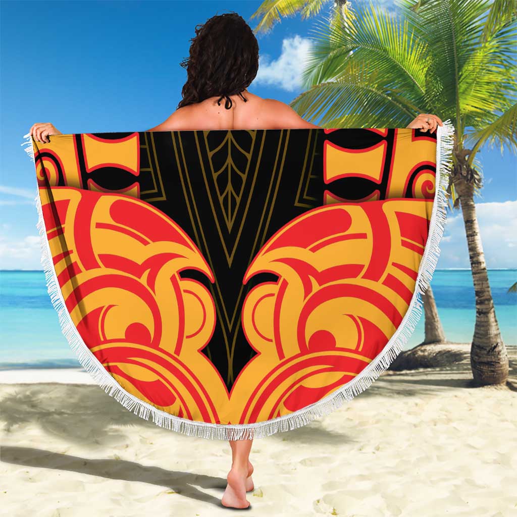 Aotearoa Waikato Beach Blanket Maori Pattern New Zealand - Polynesian Pride