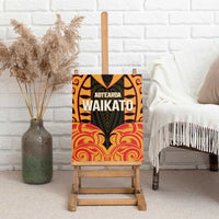 Aotearoa Waikato Canvas Wall Art Maori Pattern New Zealand - Polynesian Pride