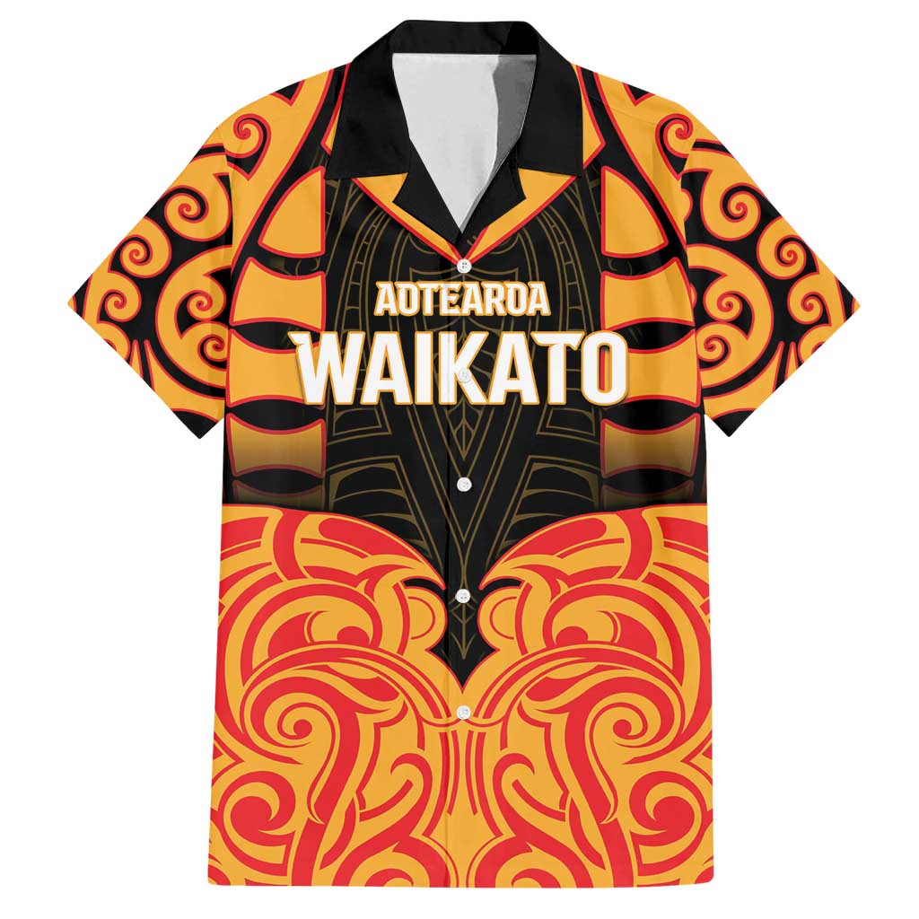 Custom Aotearoa Waikato Family Matching Long Sleeve Bodycon Dress and Hawaiian Shirt Maori Pattern New Zealand - Polynesian Pride