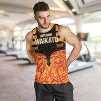 Custom Aotearoa Waikato Men Tank Top Maori Pattern New Zealand - Polynesian Pride