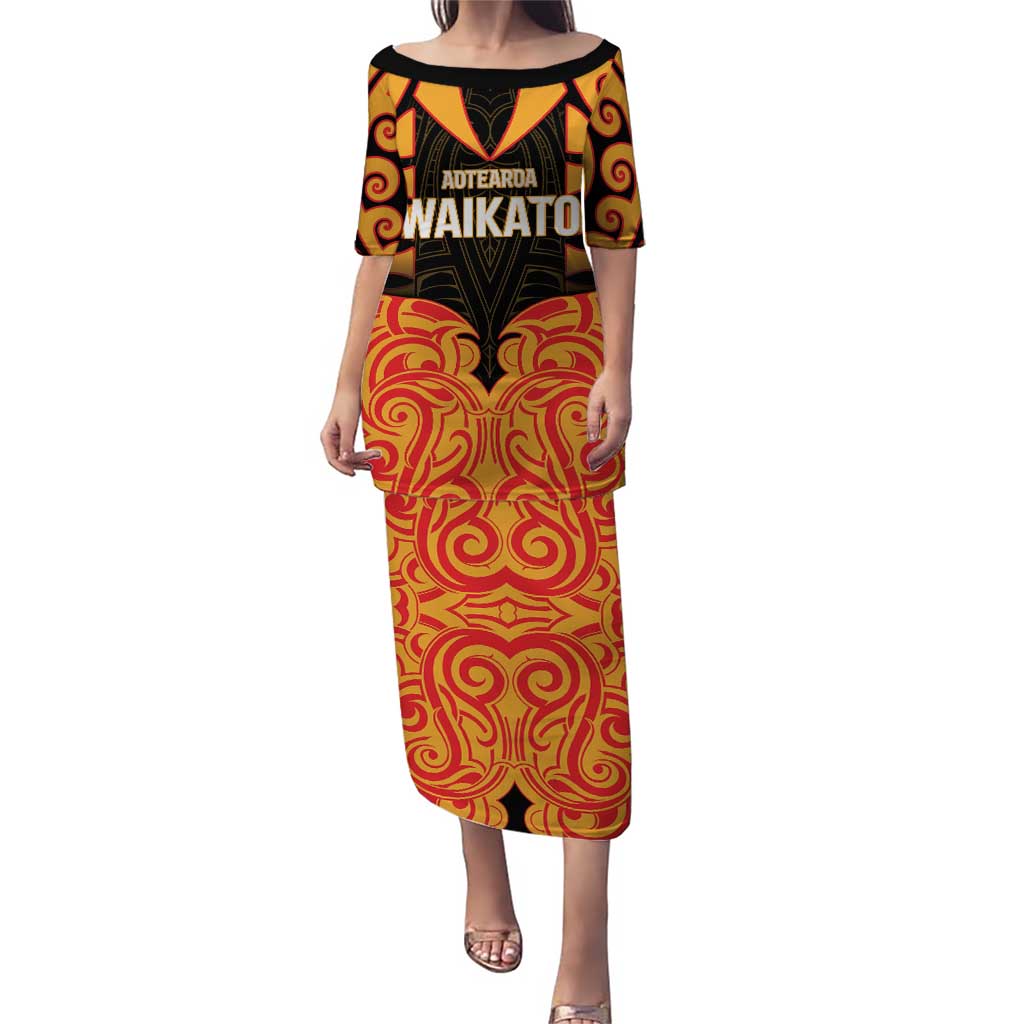 Custom Aotearoa Waikato Puletasi Maori Pattern New Zealand - Polynesian Pride