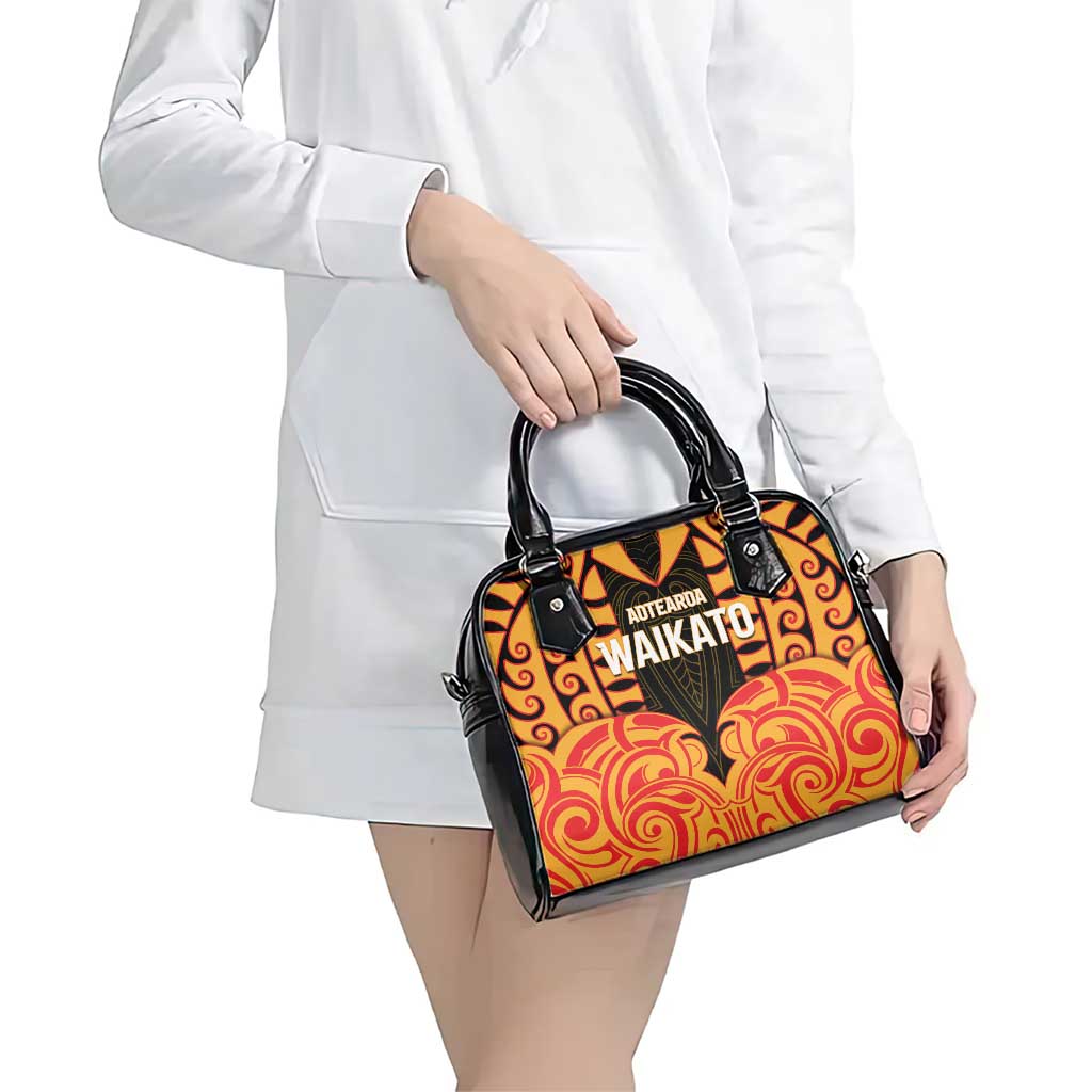Aotearoa Waikato Shoulder Handbag Maori Pattern New Zealand DT05 - Polynesian Pride