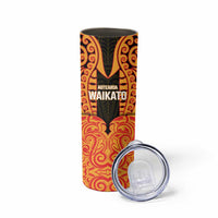 Custom Aotearoa Waikato Skinny Tumbler Maori Pattern New Zealand DT05 - Polynesian Pride