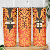 Custom Aotearoa Waikato Skinny Tumbler Maori Pattern New Zealand DT05 - Polynesian Pride