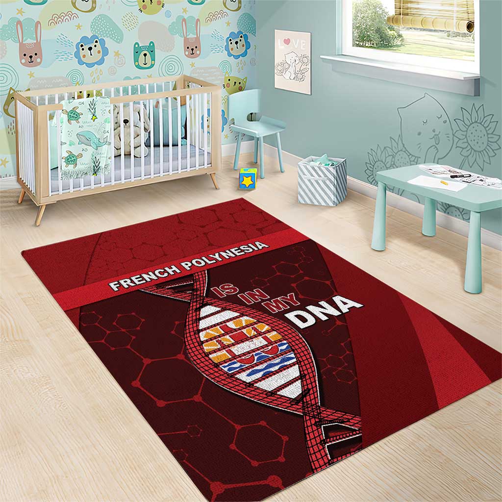 French Polynesia Is In My DNA Area Rug DT05 - Polynesian Pride