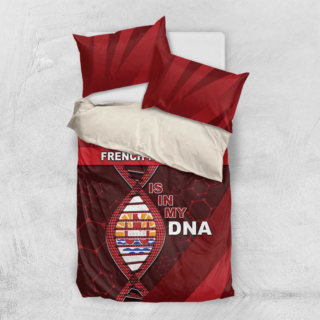 French Polynesia Is In My DNA Bedding Set DT05 US Twin 172cm x 218cm Red - Polynesian Pride