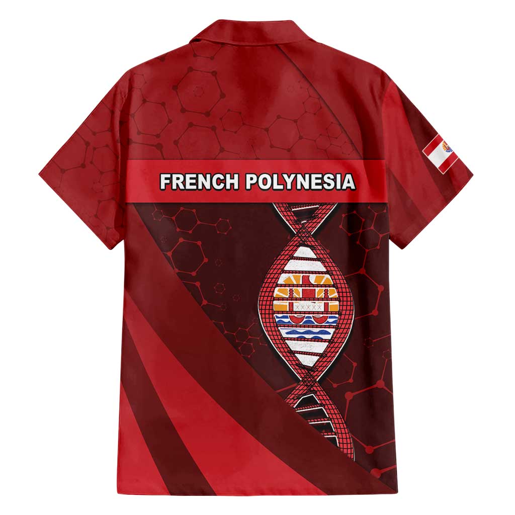 French Polynesia Is In My DNA Family Matching Short Sleeve Bodycon Dress and Hawaiian Shirt DT05 - Polynesian Pride