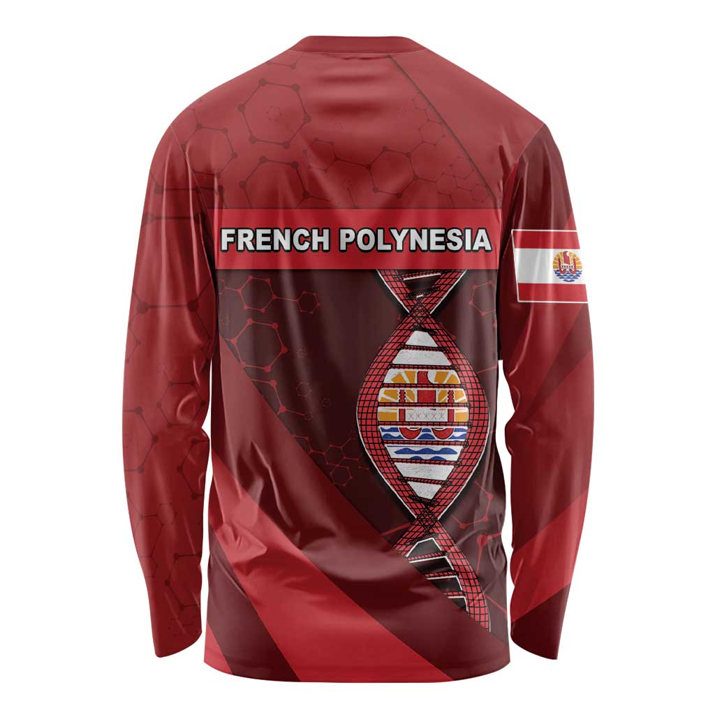 French Polynesia Is In My DNA Long Sleeve Shirt - Polynesian Pride