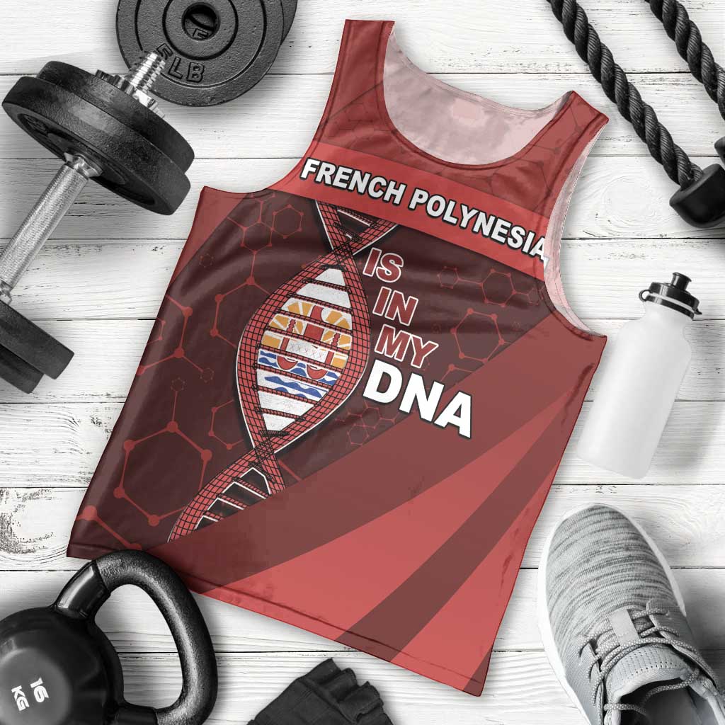 French Polynesia Is In My DNA Men Tank Top - Polynesian Pride