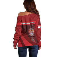 French Polynesia Is In My DNA Off Shoulder Sweater DT05 - Polynesian Pride