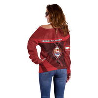 French Polynesia Is In My DNA Off Shoulder Sweater DT05 - Polynesian Pride