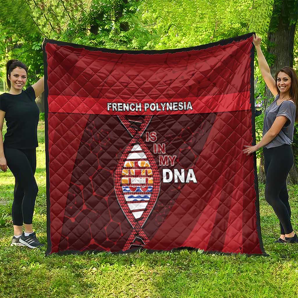 French Polynesia Is In My DNA Quilt DT05 - Polynesian Pride