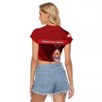 French Polynesia Is In My DNA Raglan Cropped T Shirt DT05 - Polynesian Pride