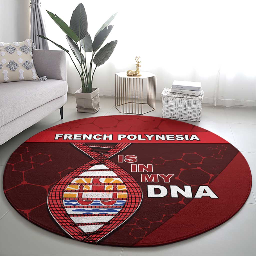 French Polynesia Is In My DNA Round Carpet DT05 - Polynesian Pride