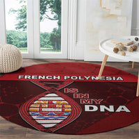 French Polynesia Is In My DNA Round Carpet DT05 - Polynesian Pride