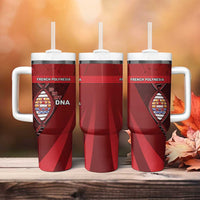 French Polynesia Is In My DNA Tumbler With Handle DT05 - Polynesian Pride