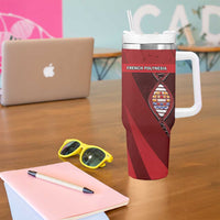 French Polynesia Is In My DNA Tumbler With Handle DT05 - Polynesian Pride