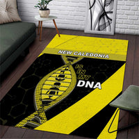 New Caledonia Is In My DNA Area Rug DT05 Yellow - Polynesian Pride